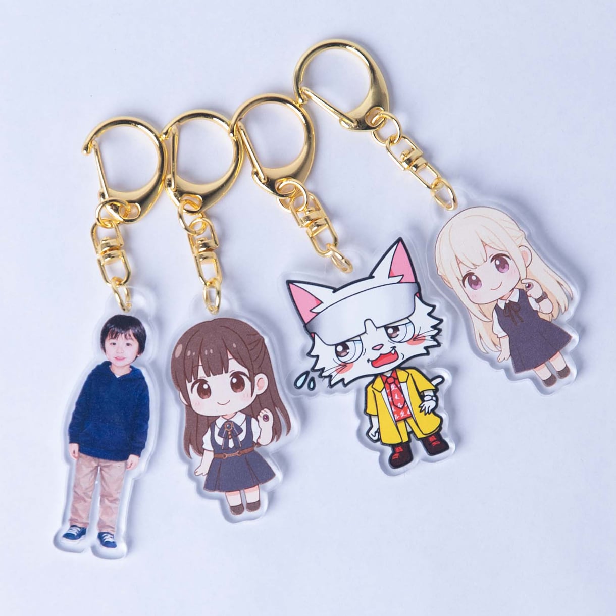 280円～激安2日で好きな画像でアクキー製作します 1個からOK!2営業日でアクキー作成 イメージ6