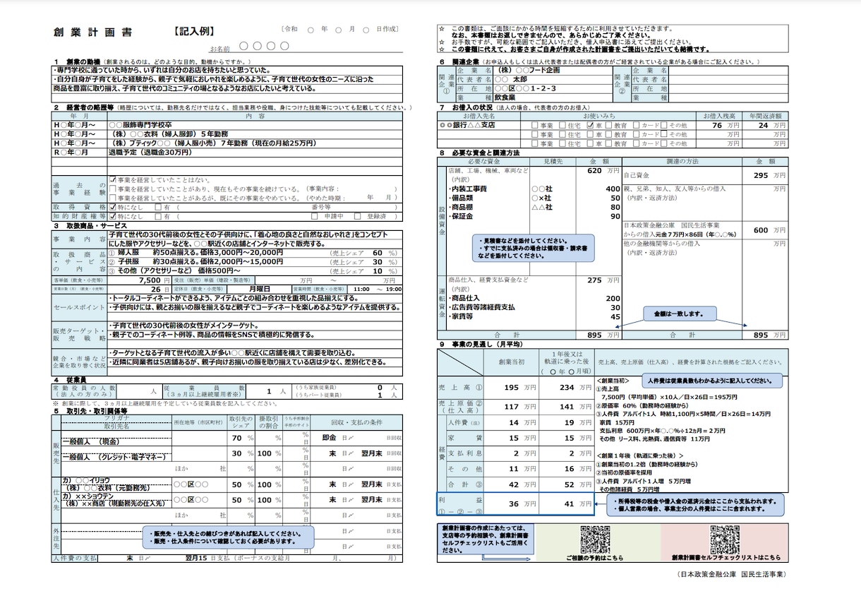 高品質な日本政策金融公庫の創業計画書を作成します 資金調達累計額1億円を超えるコンサルタントが創業計画書を作成 イメージ3