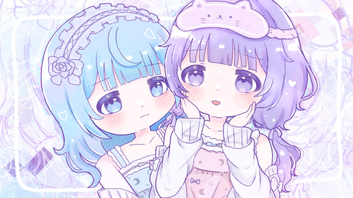 かわいい女の子アイコン描きます 〜あなただけのかわいいアイコンを〜 イメージ1