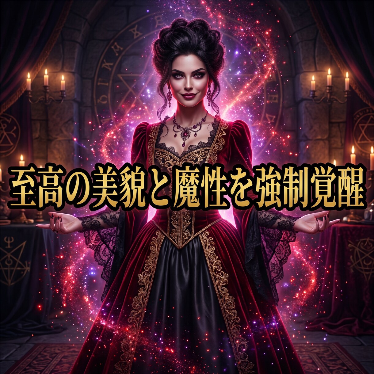 ドス黒い情念を至高の美へ錬成し絶対的な魔女にします 絶望の連鎖を完全に破壊し、美しき絶対魔女へと覚醒せよ イメージ9