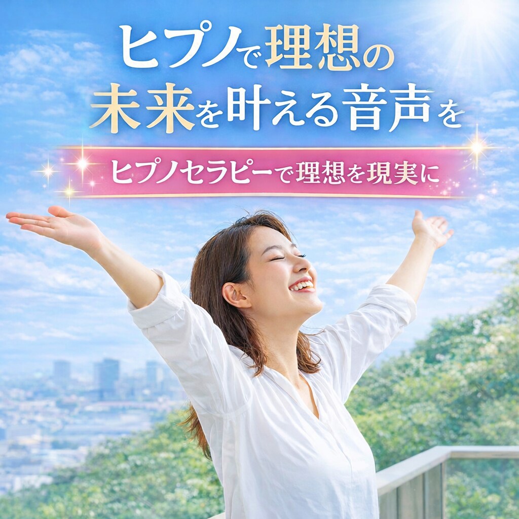 ヒプノセラピーであなたの未来の実現をサポートします 理想の未来をか叶えるオーダーメイドの音声を朗読してお届け イメージ1