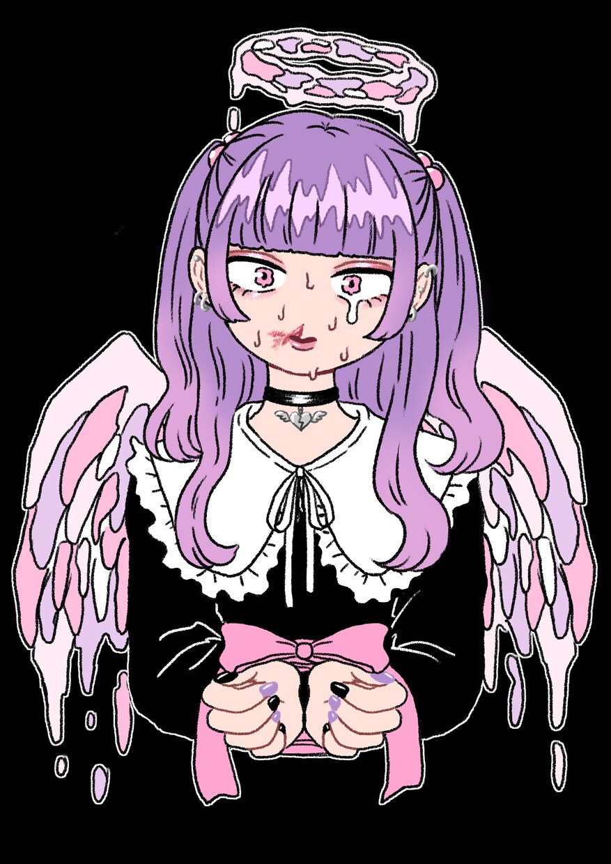 様々なモチーフで天使の女の子を描きます アイコン、ヘッダー、サムネなどに！商用もOK！ イメージ5