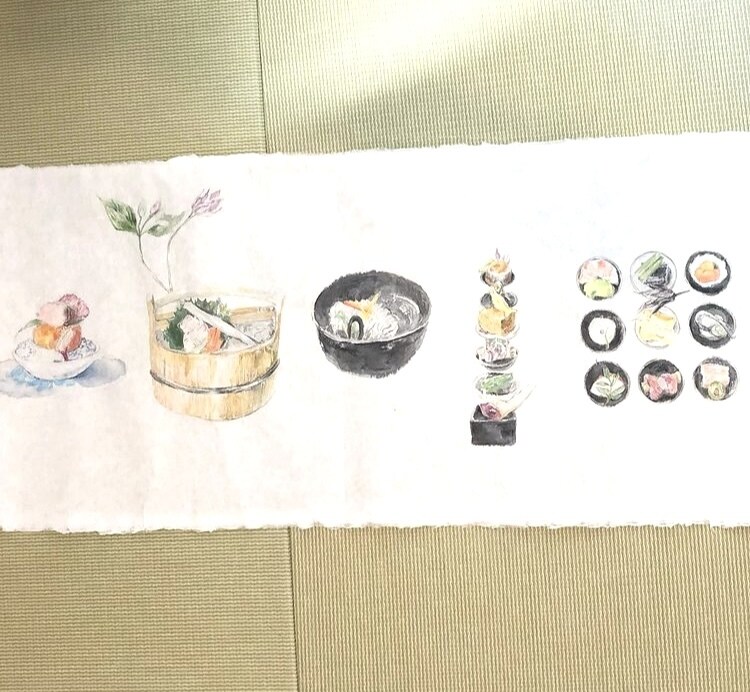 プロの画家が飲食店の絵メニュー、挿絵描きます メニュー表や本の挿絵などのイラストを描きます イメージ3
