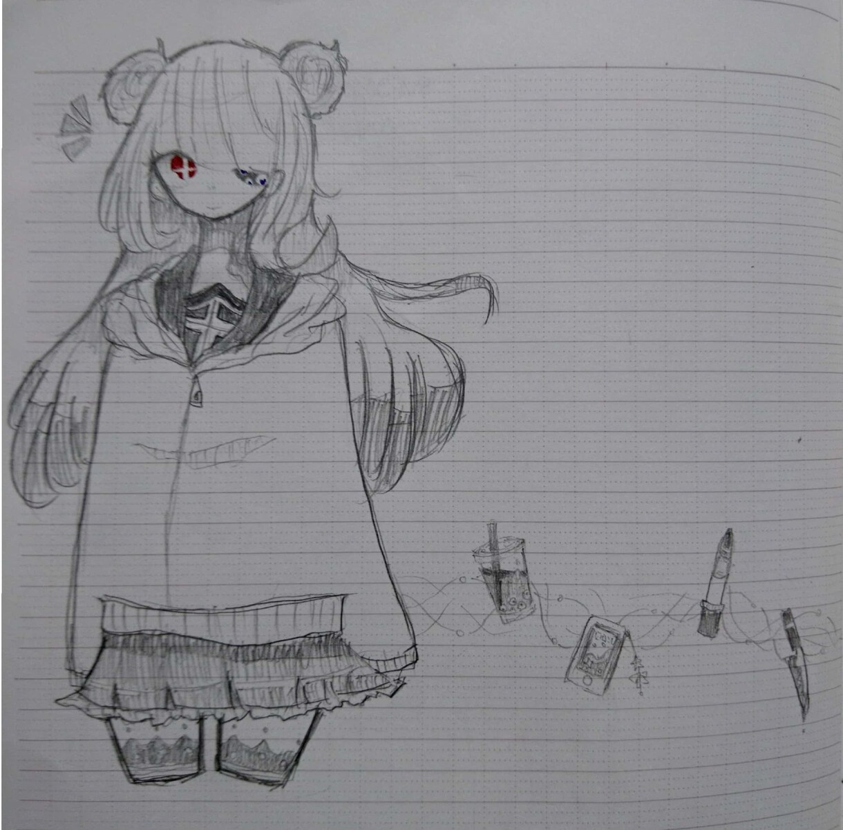 JKがゆるくて希望にそったキャラを作ります 可愛いゆる等身キャラを安く！！ イメージ4