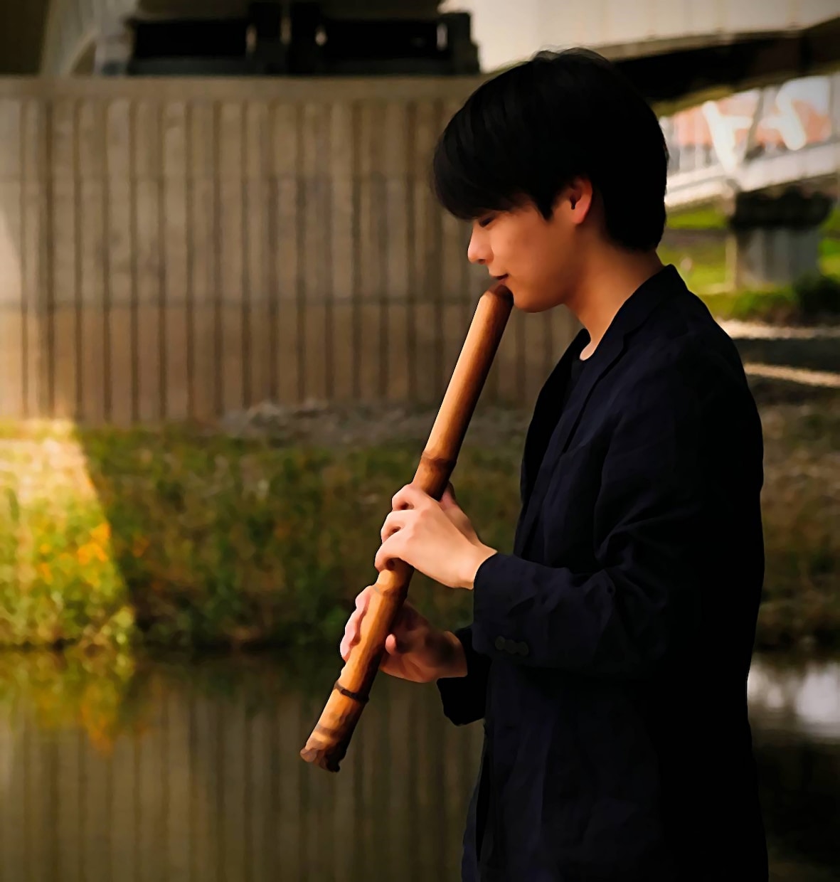 和楽器尺八の生演奏を録音しお届けします 和BGMや和の楽曲を作成中作曲家必見！！ イメージ1
