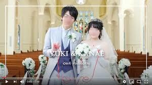 披露宴の動画全般ご希望に沿って作ります 新郎のスタイリッシュさと新婦の可愛らしさの調和 イメージ4