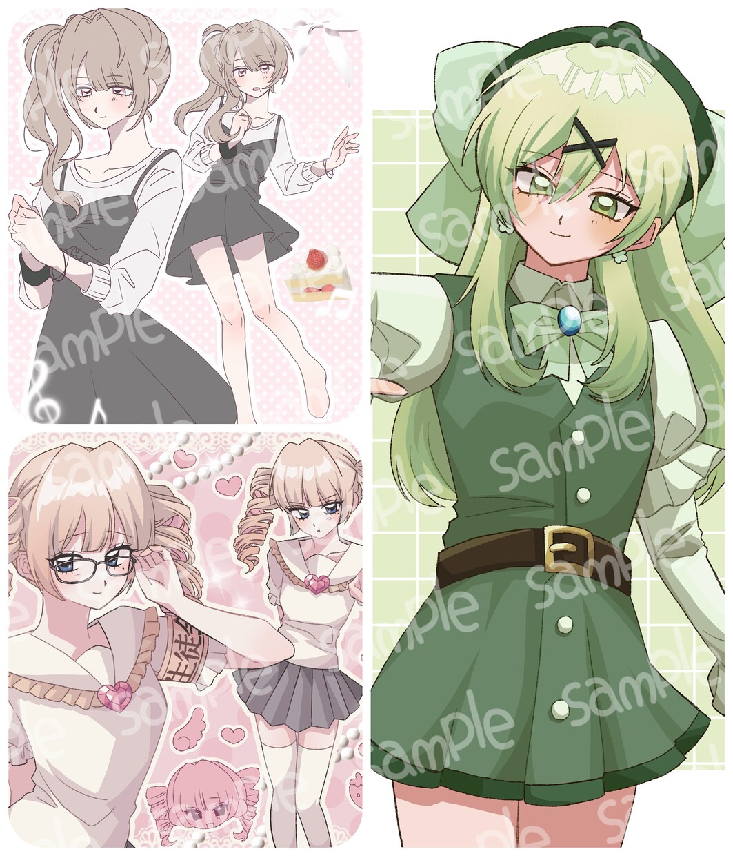 OCのイラスト依頼承ります お試しです　一枚絵の依頼承ります イメージ1