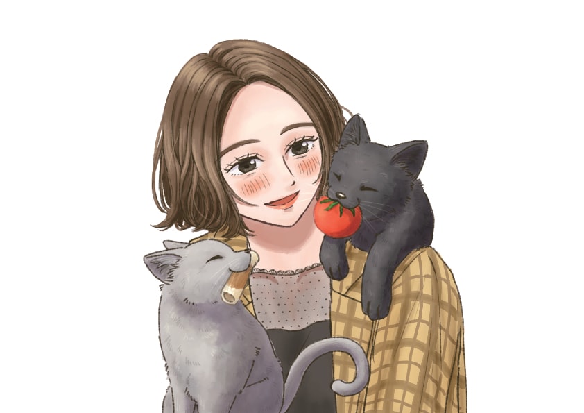 動物と一緒のアイコン描きます 修正何度でもOK！ペットとのイラストにピッタリ！ イメージ3