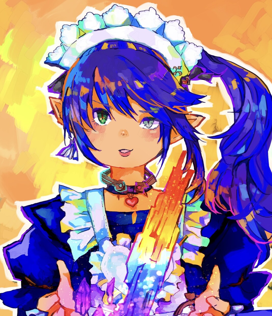鮮やかなイラスト描きます アイコン、一枚絵、サムネイル等、推しへのプレゼントに！ イメージ4