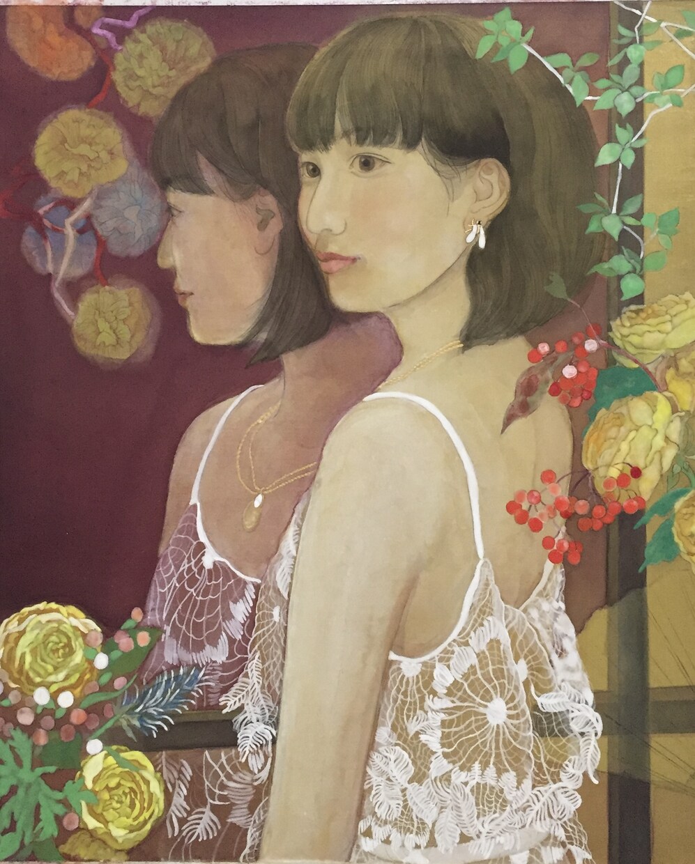 日本画作成します 一点ものの絵画で空間を華やかに イメージ7