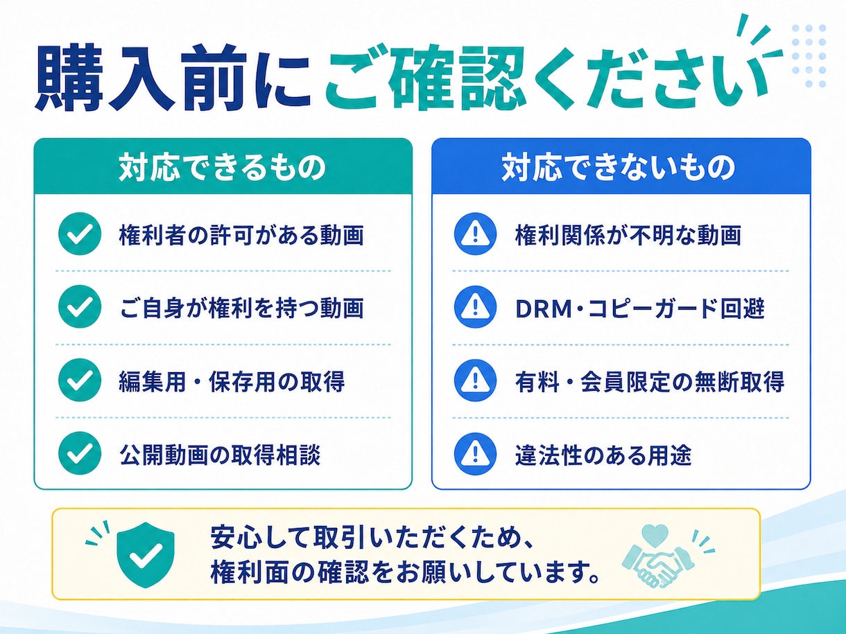 Youtubeを動画のダウンロードを代行します 動画URLを送るだけ。高画質データ(MP4)で納品します イメージ3