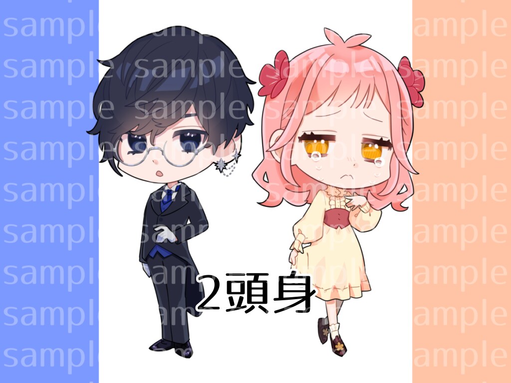 SDキャラクター制作いたします 用途さまざま！かわいいミニキャラサイズが必要な方へ！ イメージ2