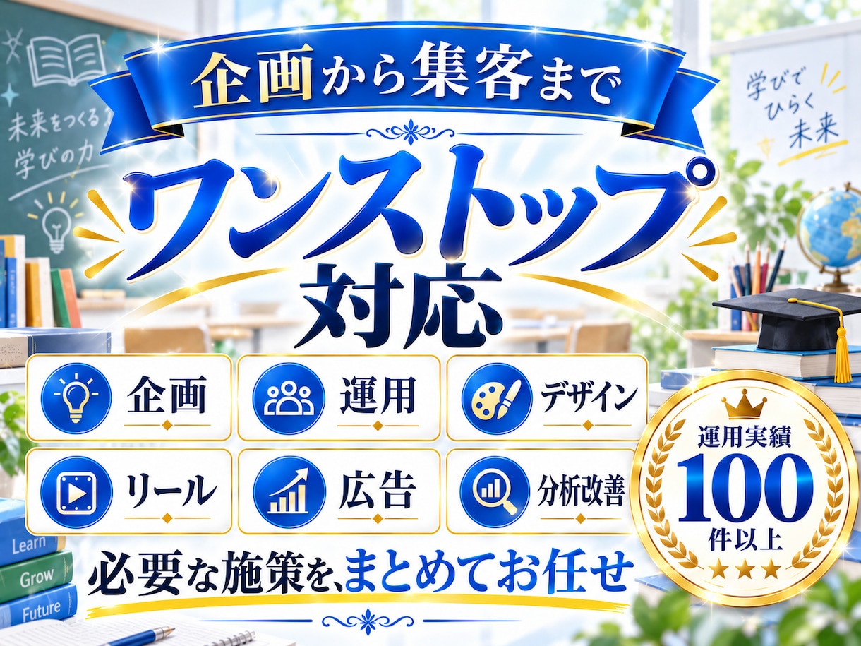 教育業界に特化！Instagram運用をいたします 教育業界の「集客・問い合わせ」に強いInstagram運用 イメージ7