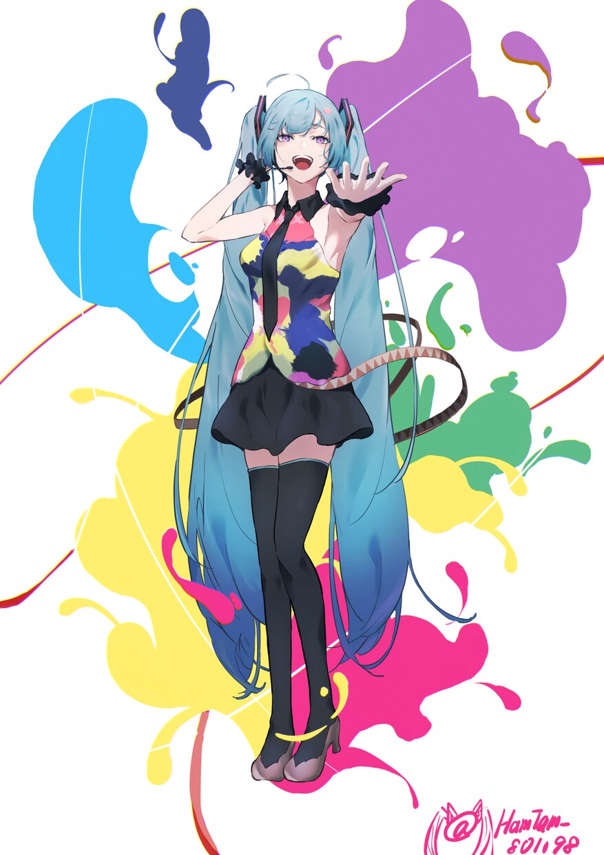 一枚絵、立ち絵、キャラクターデザイン等々てがけます 世界観や躍動感、迫力の表現が得意です。 イメージ8