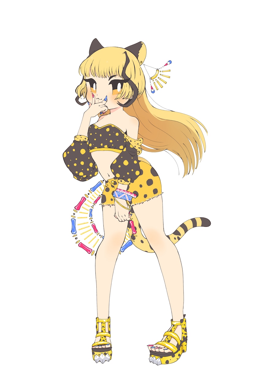 かわいいポップなキャラクターをつくれます 独特なタッチのキャラクターで個性を出せます！ イメージ4