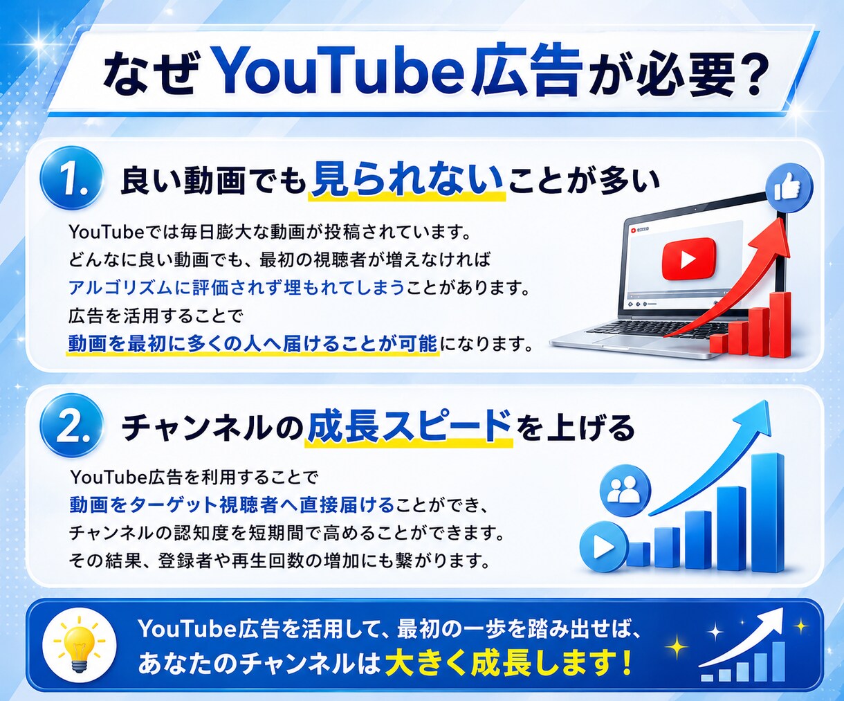 YouTube再生回数を日本ユーザーに拡散します 【完全初心者OK】YouTube0→1サポートします イメージ2