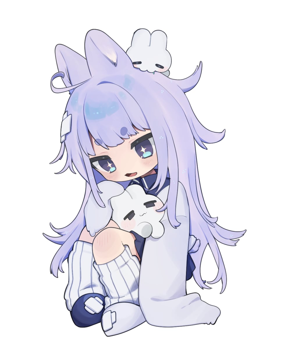 VRCアバターやオリジナルキャラのイラスト描きます SNSアイコンにも使える、デフォルメ系イラストです イメージ2