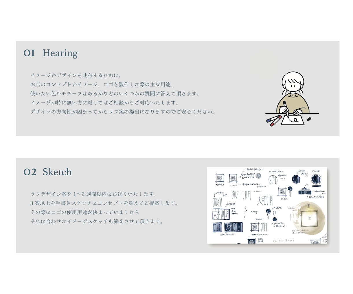 シンプルでおしゃれなロゴデザイン作ります 手書き・ベクターデータどちらも対応可能です◎ イメージ2