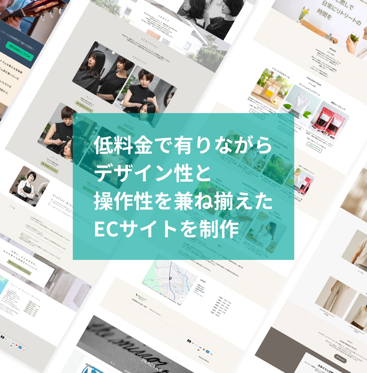 金融関係30年のお金のプロがECサイトを作成します Square×お金の専門家｜デザイン＆操作性に特化ECサイト イメージ2