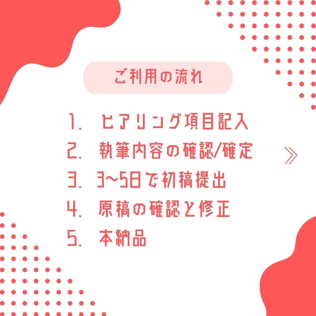 誰もが読みやすい文章を作成します プロライターが正確、高品質、スピーディーに記事作成 イメージ3