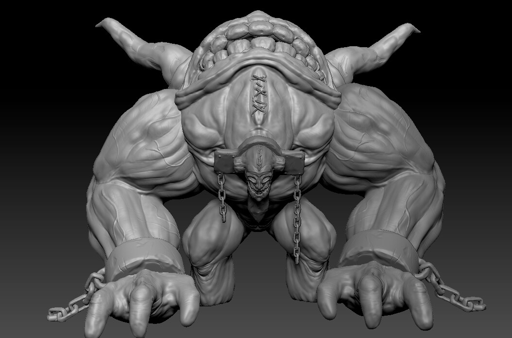 ゲームモンスターの3Dモデリングの制作をしています 3dゲームのモデリング、フィギュア イメージ2