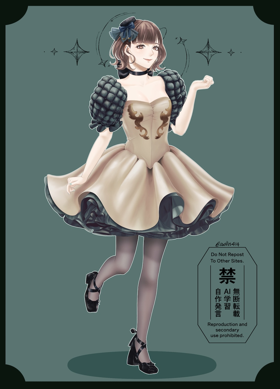商用利用可！パッと目を引くイラスト描きます かわいい、かっこいいだけじゃない！雰囲気を魅力的に！ イメージ7