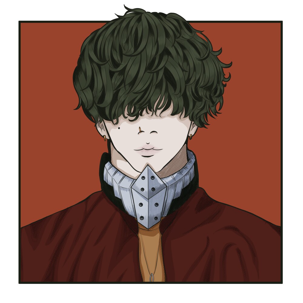 エモい似顔絵描きます SNSのアイコンや名刺用の挿絵に大活躍！ イメージ8