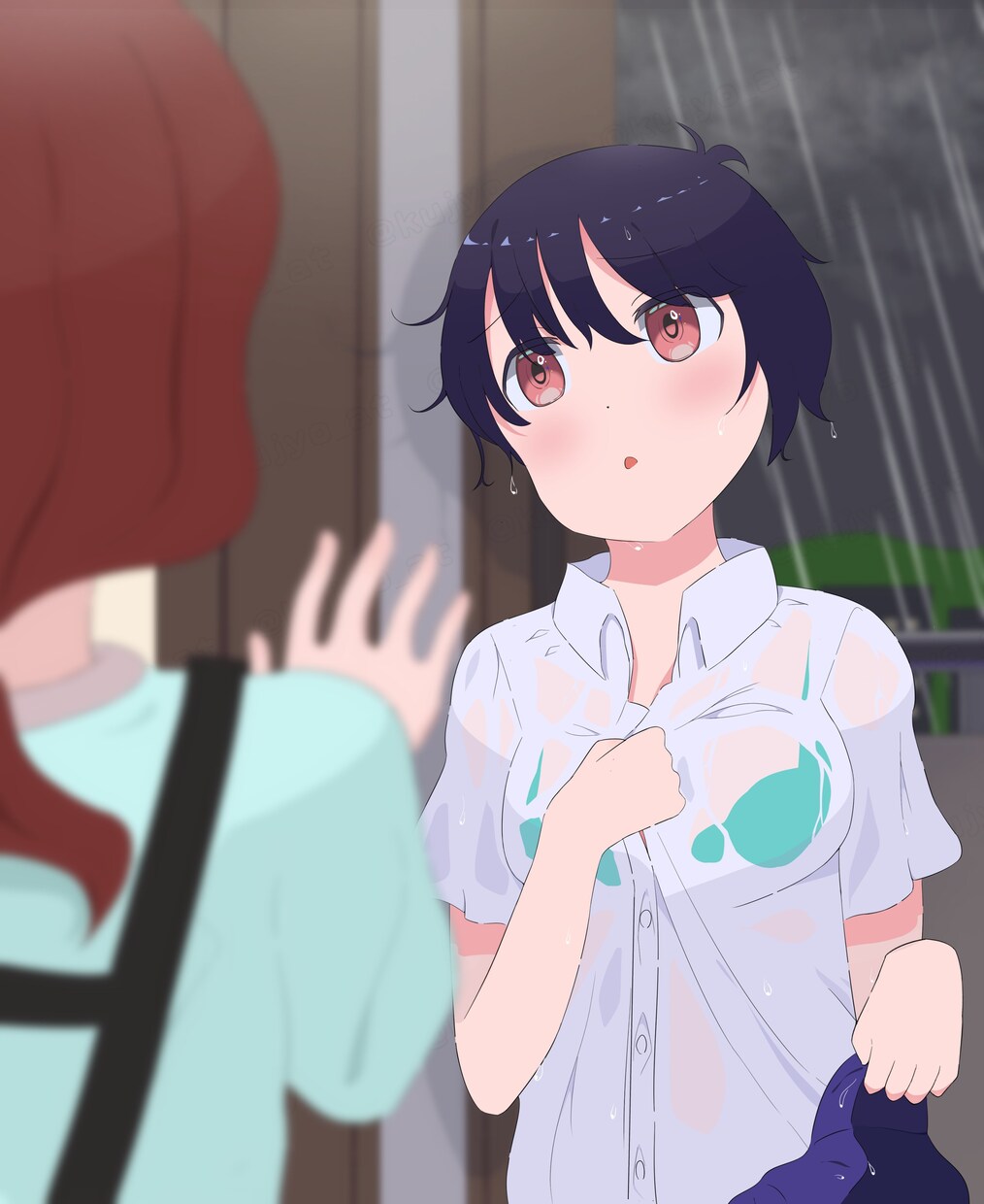 アニメ塗りでキャラクターを描きます 世界で1枚だけの空気感のあるイラストを。 イメージ6
