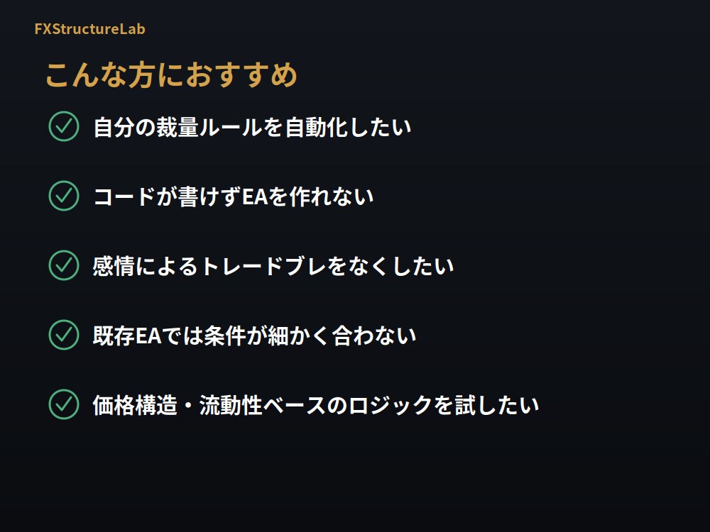 MT4/MT5対応のオリジナルEAを作成します 相場歴10年以上のトレーダーが正確に実装します。 イメージ2