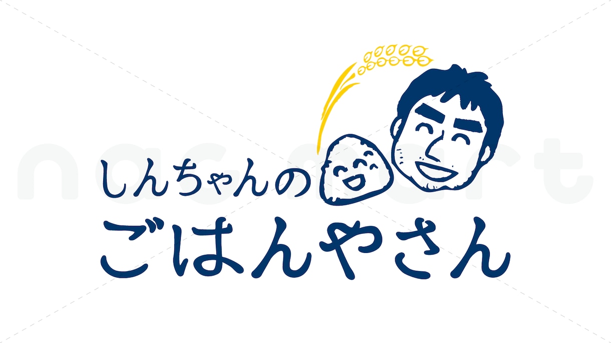 お店の顔になるキャラクター入りロゴ、作成します 温かみのある手描きイラスト×文字で、あなたのお店だけのロゴに イメージ2