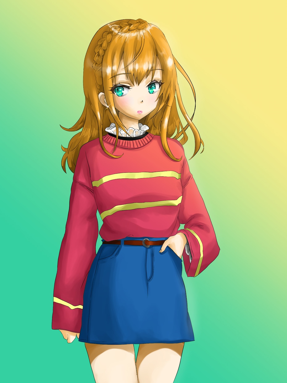 アニメ画やキャラクターデザインをいたします ゲームキャラからアニメキャラまでどんな絵でもお任せください！ イメージ3