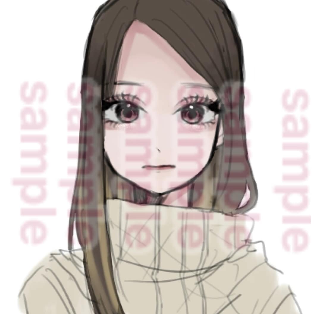 似顔絵 夢絵 コテキャ描きます 少しリアルで可愛い雰囲気のタッチです！ イメージ2