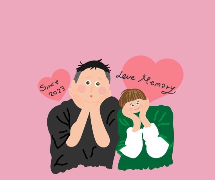 海外風タッチ♡で可愛いイラスト描きます SNS用アイコンや一枚ものイラストならお任せください！ イメージ2