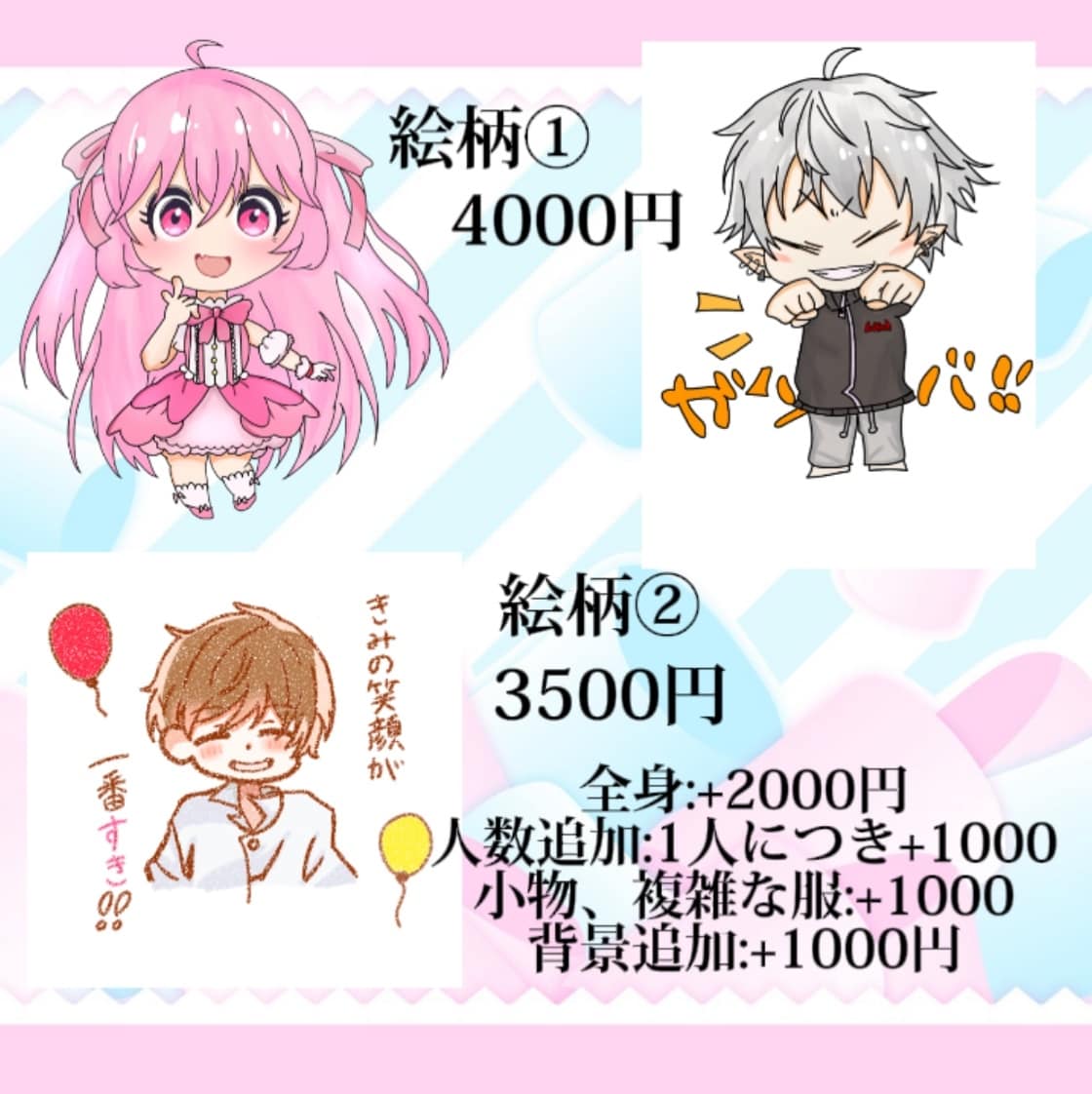 癒されるゆるキャワイラストを描きます ゆるキャワな子たちがホッとする言葉であなたを癒します！ イメージ2