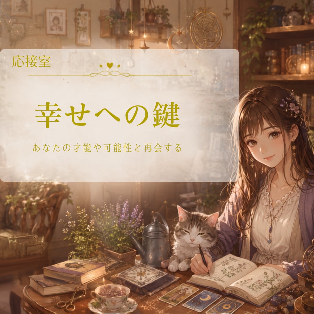 あなたが持つ幸せへの鍵を見つけます あなたの中に眠る才能や可能性と再会しましょう イメージ1