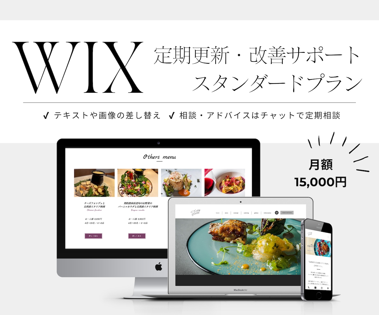 月額スタンダード◆定期更新と改善をサポートします 定期更新でしっかりサポートしてほしい方向け イメージ1