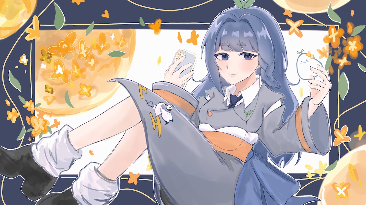 商業利用◎歌ってみた・MVイラスト作成します VTuberとして活動中の方必見！！ イメージ5