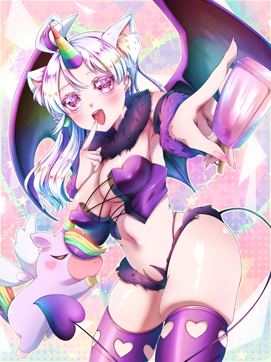 イラスト制作します 商用利用、ファンアートなどにどうぞ⊂( ᐢ. ̫.ᐢ)⊃♡ イメージ5