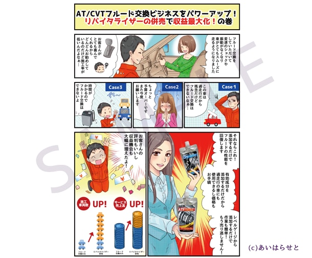 訴求ポイントをおさえた目を引く広告漫画を制作します 商業実績多数！プロ漫画家の読みやすく印象に残る広告漫画制作 イメージ5