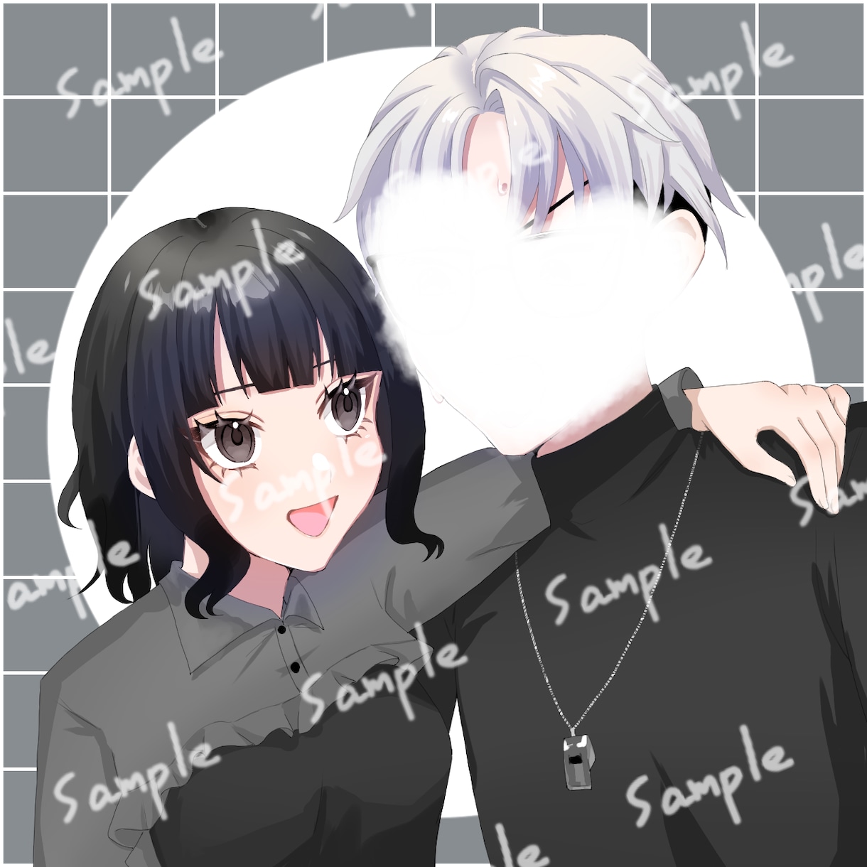単体/夢絵/創作キャラ/アイコンなど幅広く描きます 記念日、単体絵、ヘッダー、アイコンなどを描かせていただきます イメージ2