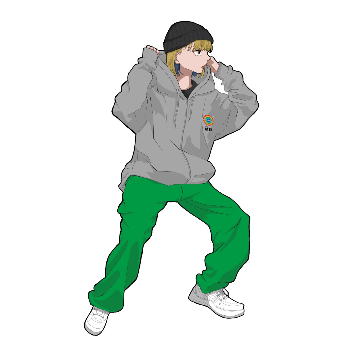 ポップでおしゃれなイラスト描きます 自分のファッションをアピールできる！ イメージ3