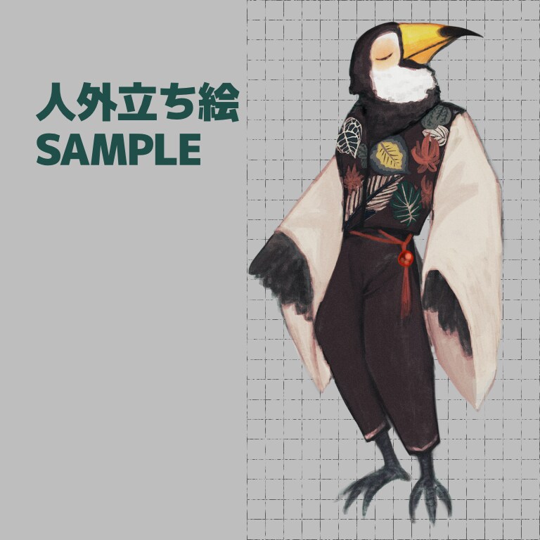 特別価格で立ち絵イラスト制作承ります 暖かみのある厚塗りイラストで立ち絵を制作いたします！ イメージ5