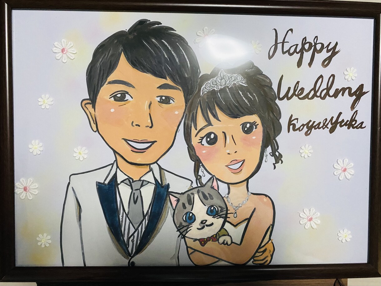 期間限定！似顔絵師がお安く似顔絵描きます 結婚式、記念日などのプレゼントにいかがですか？ イメージ2