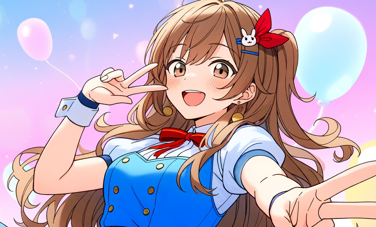 可愛いさいっぱいの女の子イラスト描きます コスパ良し！　アイコン、サムネ、配信、グッズなどに！ イメージ1