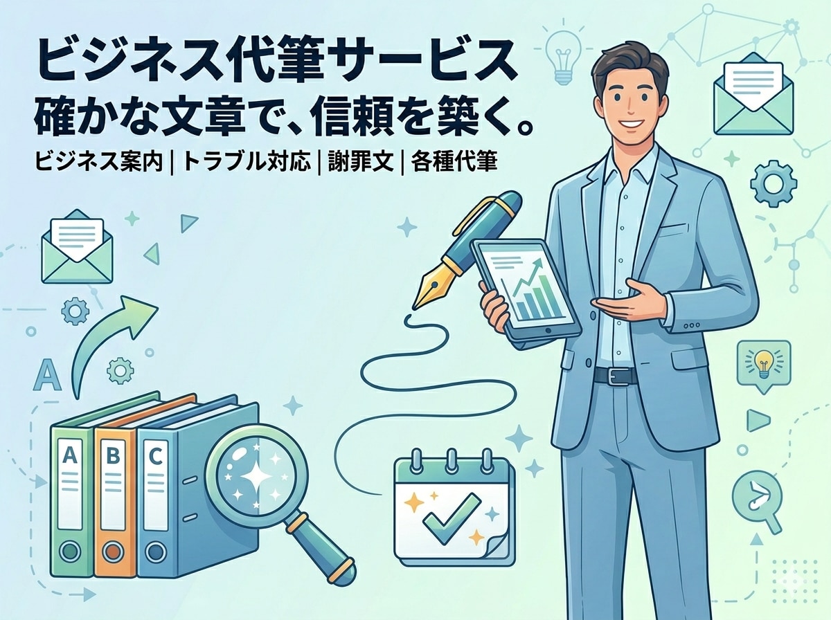 ビジネス案内文、失礼ないように作成します ビジネスに欠かせない案内文を見やすく作成します イメージ1