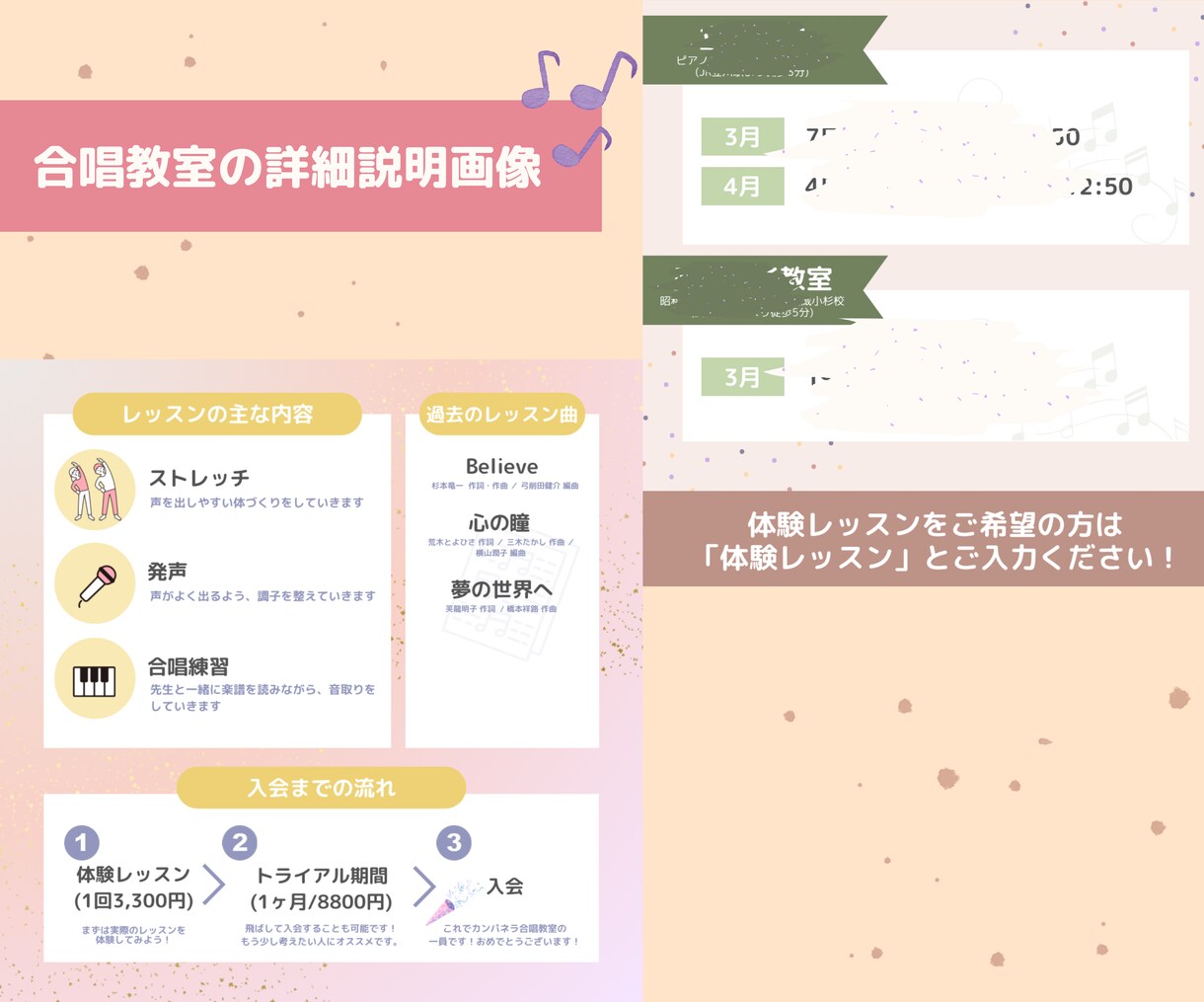 CANVA使用 SNS用画像制作します -音楽家としての経験を活かしたバナーデザイン- イメージ3