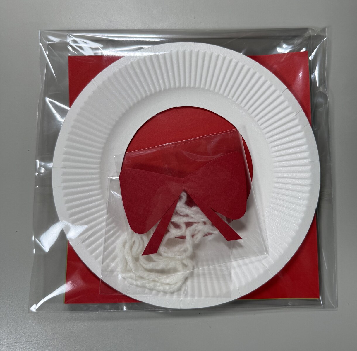 クリスマスリースの製作キットを作成します 保育士さん必見！子どもが楽しめる製作 イメージ2