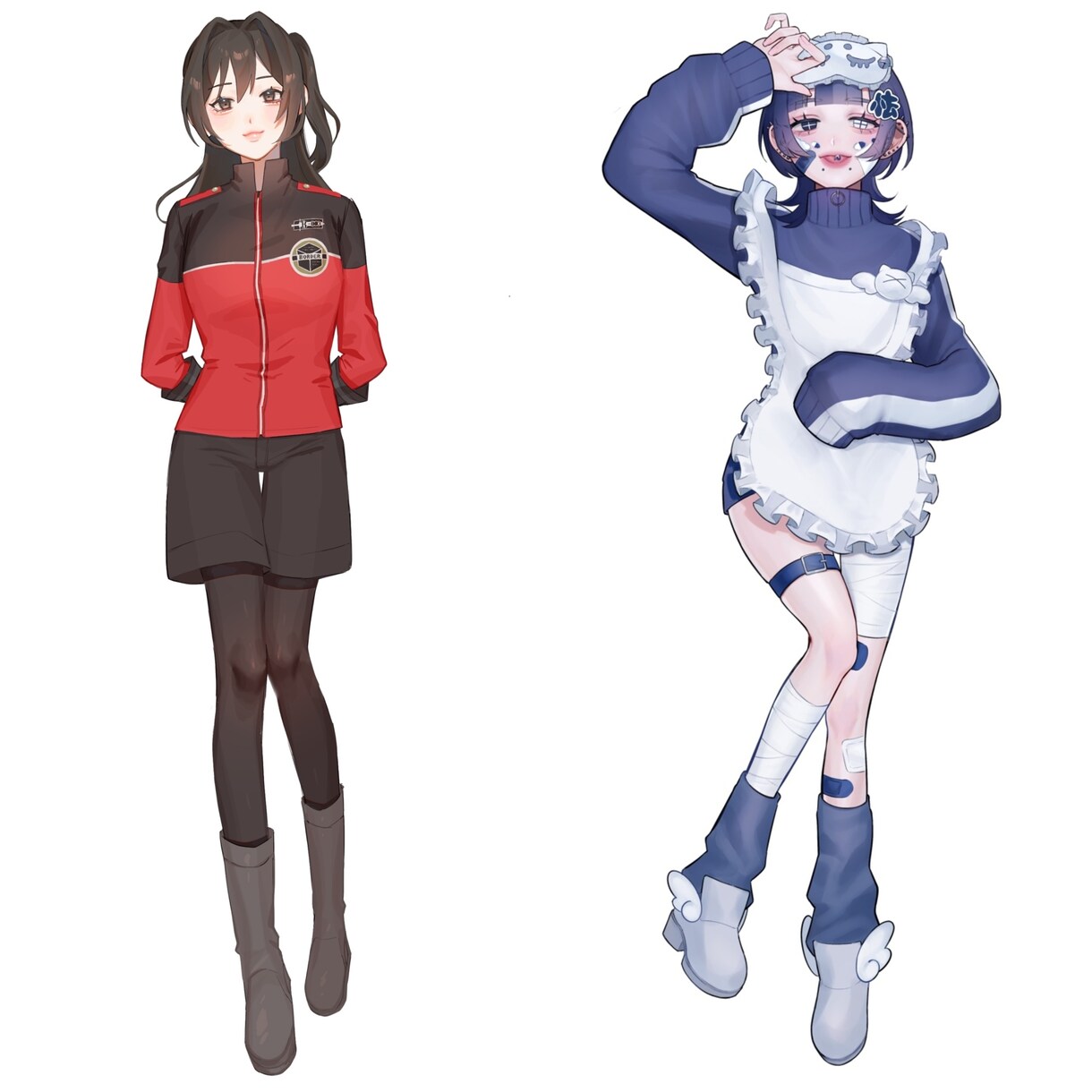 アイコン・一枚絵・夢絵、いろいろイラストかきます リアルな絵柄からぽっぷでかわいいちびキャラまで！♡ イメージ4