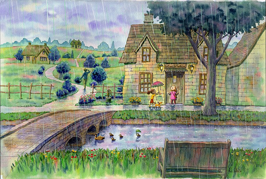 ファンタジックなイラスト、水彩風景画など描きます 手描きのイラストレーターが心に響く絵を届けます。 イメージ8