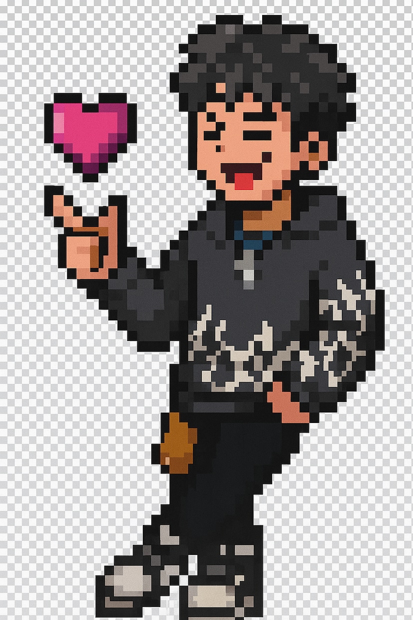 色んな方に喜んだもらえるような絵にします ポケモンに登場するようなドット絵を作成します イメージ1